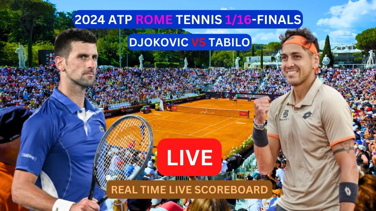 Live Tennis： Alejandro Tabilo Matches and Real-Time Scores